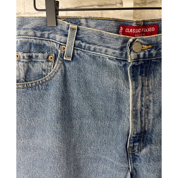 Levi's High Rise 550 Relaxed Tapered Jeans Size 14M - Picture 5 of 8
